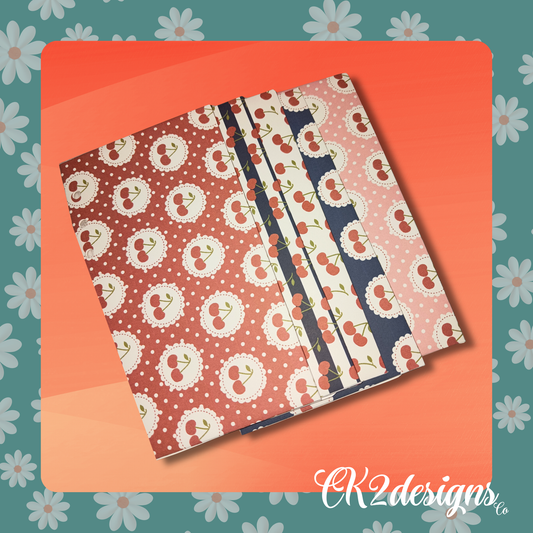 Cash Envelopes, Cherry-O — Set of 5 | Available with or without 6-hole punch